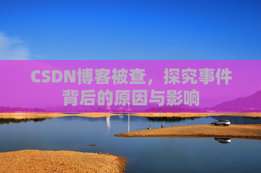 CSDN博客被查,探究事件背后的原因与影响